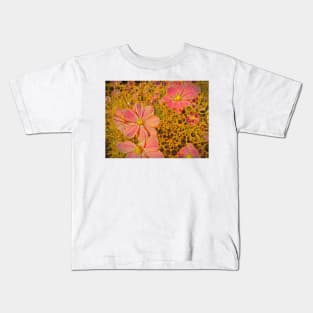 Circle Flowers Kids T-Shirt